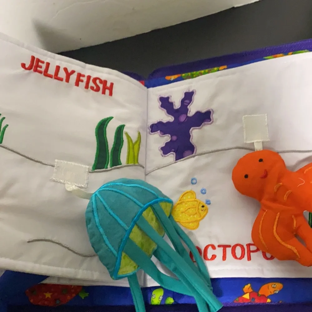 Soft Cloth Book - Sea Creatures